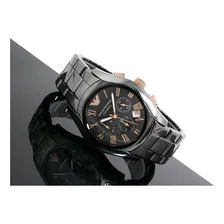 Relogio Armani Ar1410 Cronografo Eua Original Ceramica Cor da correia Preto Cor do bisel Preto Cor do fundo Foto mini 1