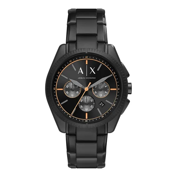 Relógio Ax-armani Exchange Preto Aço Inoxidável Ax2852b1 Foto 1