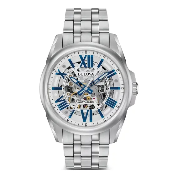 Relógio Bulova Classic Automático 96a187 Skeleton + Foto 1