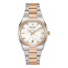 Rel贸gio Bulova Feminino Surveyor Diamond 98p207 Foto mini 1