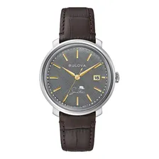 Relógio Bulova Frank Sinatra Swiss Made Corda Manual 96b345 Foto  mini 1