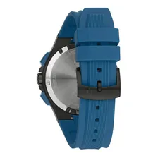 Relógio Bulova Maquina Azul 98b380 Foto mini  3
