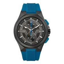 Relógio Bulova Máquina Cronógrafo - 98b380 Foto  mini 1