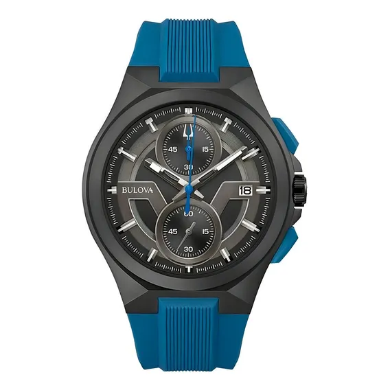 Relógio Bulova Máquina Cronógrafo - 98b380 Foto 1