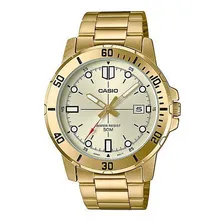 Relógio Casio Collection Masculino Mtp-vd01g-9evudf Foto  mini 1