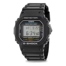 Rel贸gio Casio DW-5600E-1VDF G-shock Preto Masculino Digital Foto mini 1