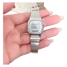Relógio Casio Feminino La670 Cinza Vintage Tamanho Mini Foto mini  2