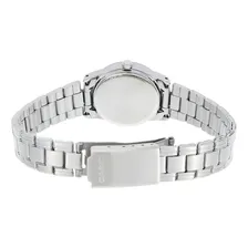 Relógio Casio Feminino Prata Ltp-v001d-1budf Foto mini 4