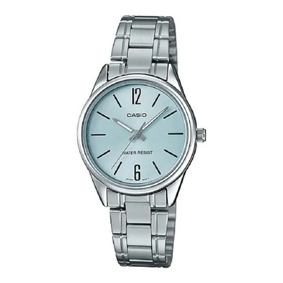 Relogio Casio Feminino Prata Ltp-v005d-2budf Foto 1