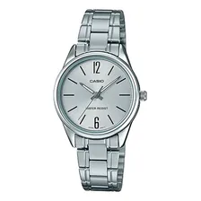 Relógio Casio Feminino Prata Ltp-v005d-7budf Foto  mini 1