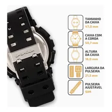 Relógio Casio G-shock GA-110CD-1A9dr Foto mini  3