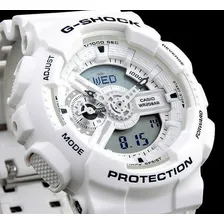 Relógio Casio G-shock Masculino Branco Ga-110mw-7adr Foto mini  3