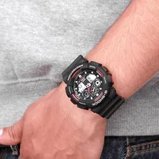 Relógio Casio G-shock Masculino GA-100-1A4DR Foto mini  2