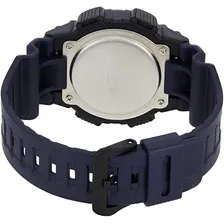 Relógio Casio Masculino Alarme Vibratório W-735h-2avdf Cor da correia Azul Foto mini  3