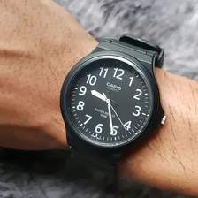 Relógio Casio Masculino Analógico Mw240 Preto Original Foto mini  2