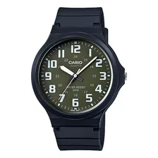 Rel贸gio Casio Masculino Anal贸gico Preto Mw-240-3bvdf Foto mini 1