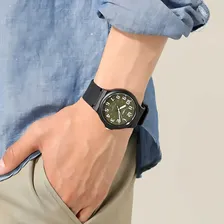 Rel贸gio Casio Masculino Anal贸gico Preto Mw-240-3bvdf Foto mini 4