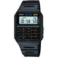 Rel贸gio Casio Masculino Calculadora Ca-53w-1z Correia Preto Foto mini 1
