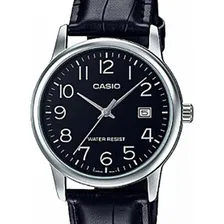 Relógio Casio Masculino Classico Couro - Mtp-v002l-1budf-br Foto  mini 1