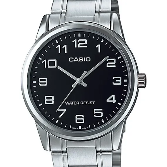 Rel贸gio Casio Masculino Collection Prata Mtp-v001d-1budf Foto 1