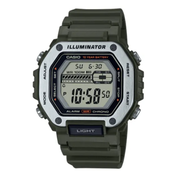 Rel贸gio Casio Masculino Digital Mwd-110h-3avdf Foto 1