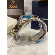 Relógio Casio Masculino Edifice Efr-531d-1a2vudf Completo+nf Foto mini 4