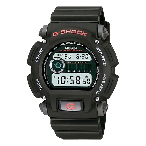 Rel贸gio Casio Masculino G-shock Illuminator Dw-9052-1vdr Foto 1