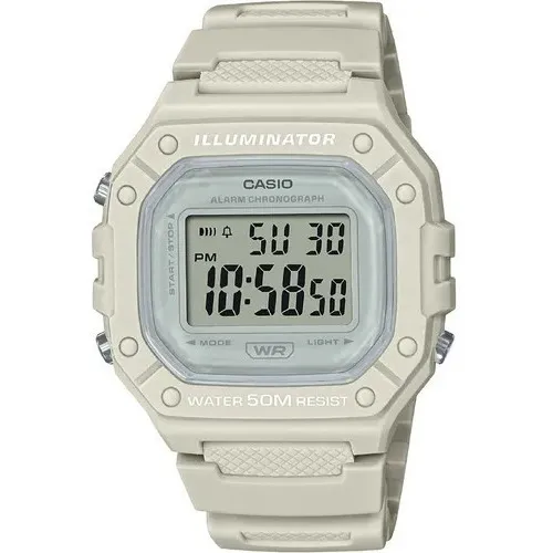 Relógio Casio Unissex Standard Branco Foto 1