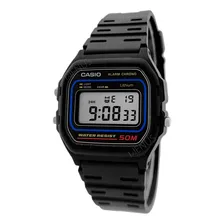 Relógio Casio Unissex W-59-1VQ - Digital - Resina Preto Foto  mini 1