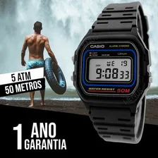 Relógio Casio Unissex W-59-1VQ - Digital - Resina Preto Foto mini 4