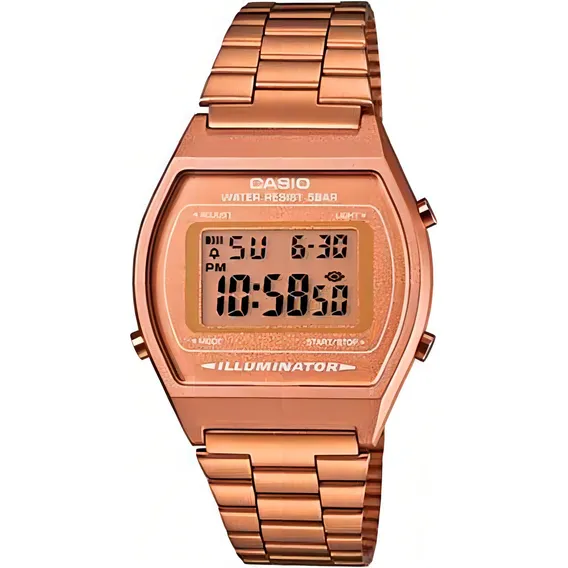 Rel贸gio Casio Vintage Digital B640wc-5adf Rose Foto 1