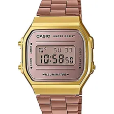 Rel贸gio Casio Vintage Feminino Rose / Dourad A168wecm-5df-br Foto mini 1