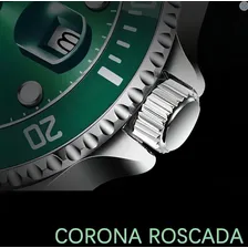 Relógio casual masculino, relógio masculino, calendário, pulseira, cor prata Foto mini 4