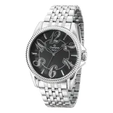 Rel贸gio Champion Feminino Prata Cn27358t + Nota Fiscal Foto mini 1