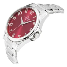 Rel贸gio Champion Feminino Prateado Luxo Original Foto mini 2