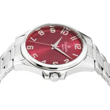 Rel贸gio Champion Feminino Prateado Luxo Original Foto mini 3
