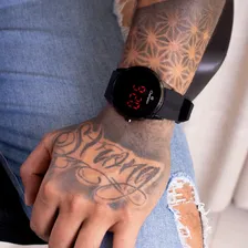 Relogio Champion Masculino Silicone Preto Original Foto mini 4
