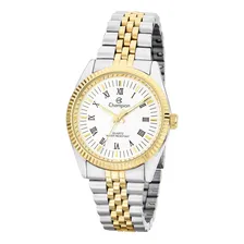 Rel贸gio Champion Romano CH24777B Cor Prata/Ouro Foto mini 1