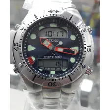 Relogio Citizen Jp1060-52l Promaster / Aqualand Jp1060 Azul Foto mini 2