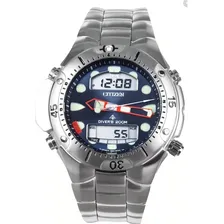 Relogio Citizen Jp1060-52l Promaster / Aqualand Jp1060 Azul Foto mini 1