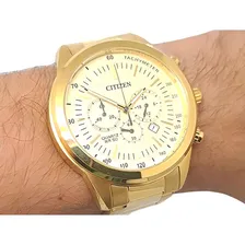 Rel贸gio Citizen Masculino Dourado An8152-51p Tz30973g Foto mini 4