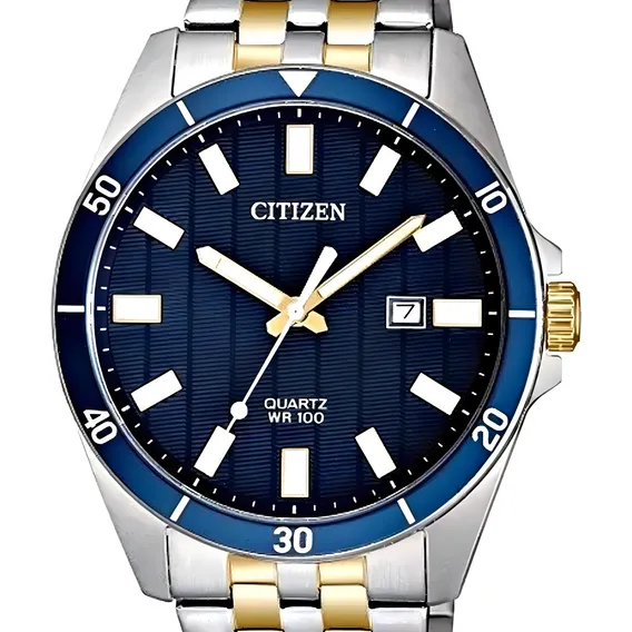 Rel贸gio Citizen Masculino Tz31114a Misto Azul Analogico Off Foto 1