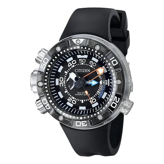 Rel贸gio Citizen Promaster Aqualand 200m Bn2024-05e Foto 1