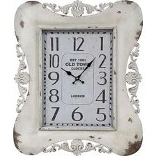 Rel贸gio Classic Arabesco Branco Old Town 65x54x5,5 Foto mini 1
