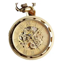 Relógio de bolso mecânico antigo de luxo cor A Foto mini 1
