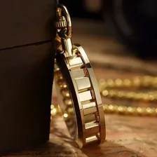 Relógio de bolso mecânico antigo de luxo cor A Foto mini 2