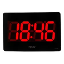 Rel贸gio De Parede Digital Led Term么metro Calend谩rio Foto mini 1