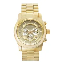 Rel贸gio de pulso Michael Kors Rel贸gio Michael Kors Dourado com corria de a莽o color dourado Foto mini 1