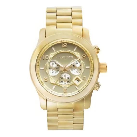 Rel贸gio de pulso Michael Kors Rel贸gio Michael Kors Dourado com corria de a莽o color dourado Foto 1