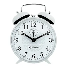 Relógio Despertador Antigo A Corda Mecânico Alto 2206 Foto  mini 1